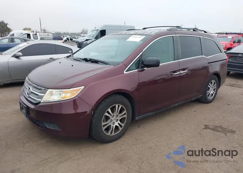 2011 Honda Odyssey Ex z USA, uszkodzony, nr VIN 5FNRL5H46BB095817